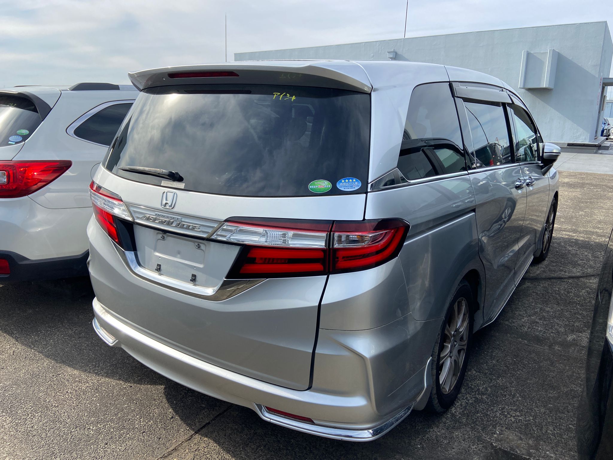 HONDA ODYSSEY 2013 silver 